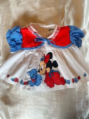 Vintage 80’s Disney Babies Brand Minnie Mouse Top